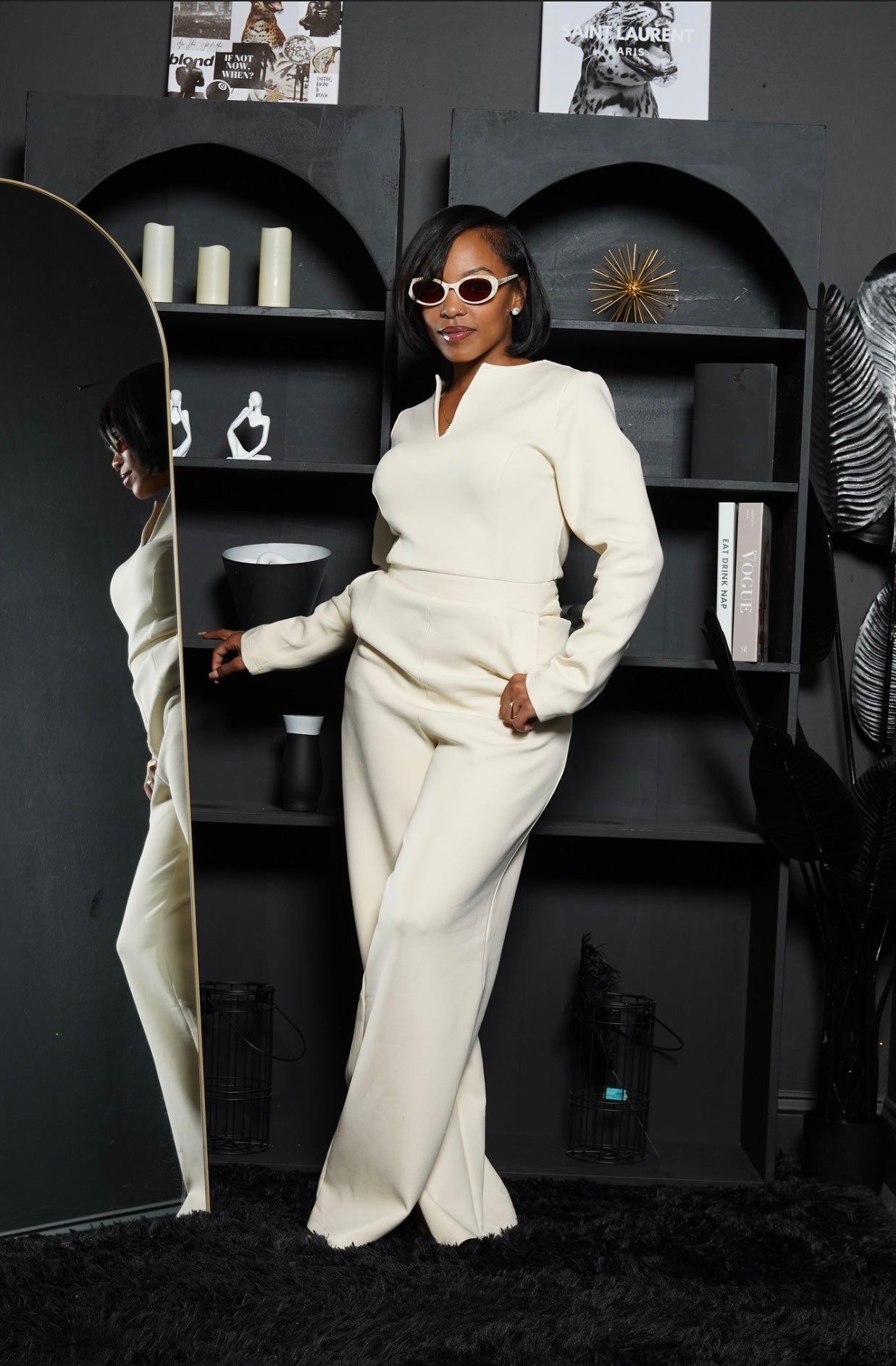 Command Jumpsuit - Nude