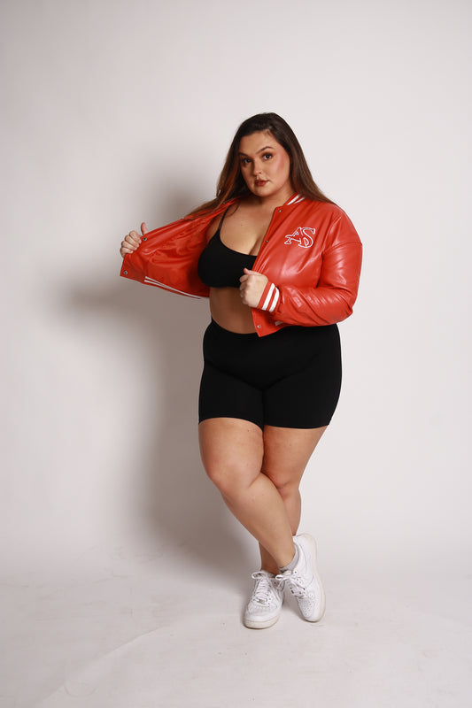 Varsity Faux Jacket